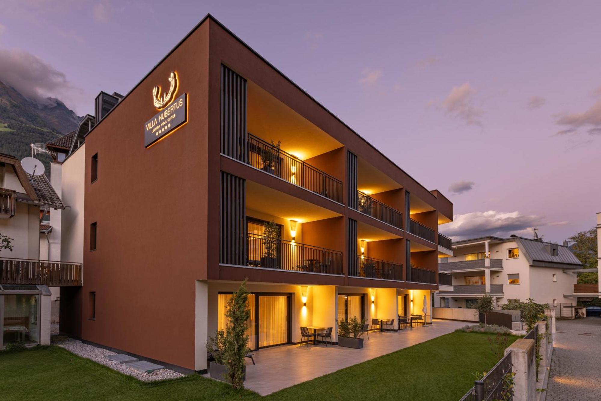 Villa Hubertus Luxuria Nova Suites - Adults Friendly Naturns Ngoại thất bức ảnh
